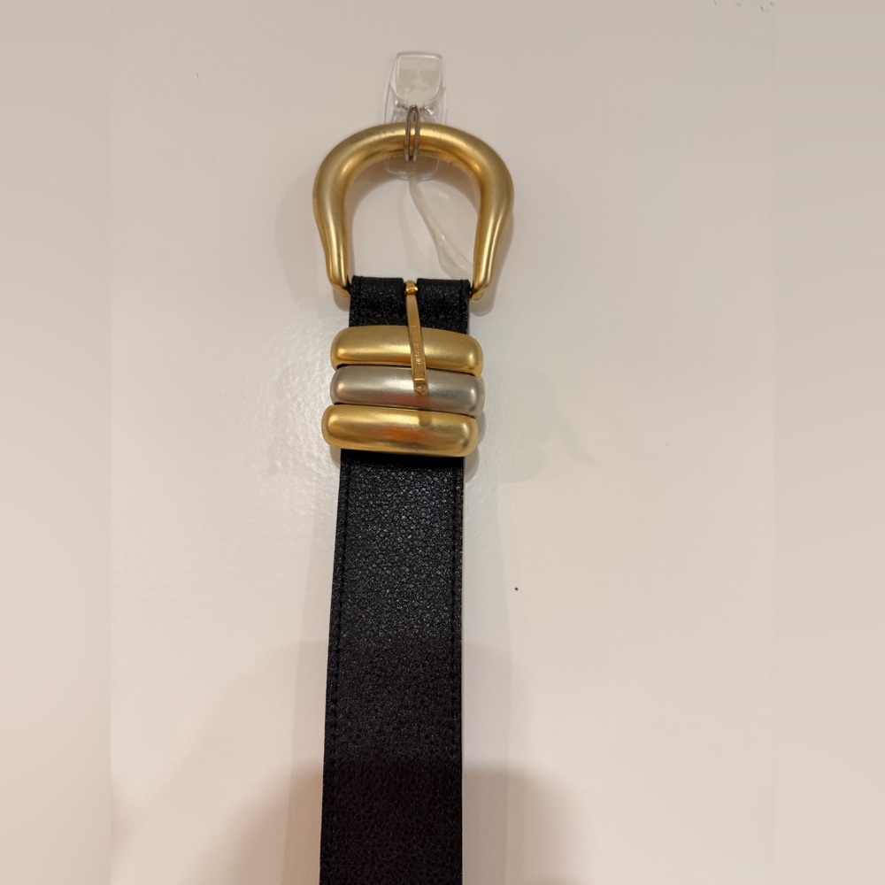 Streets Ahead Black and Gold Belt - Picture 2 of 7